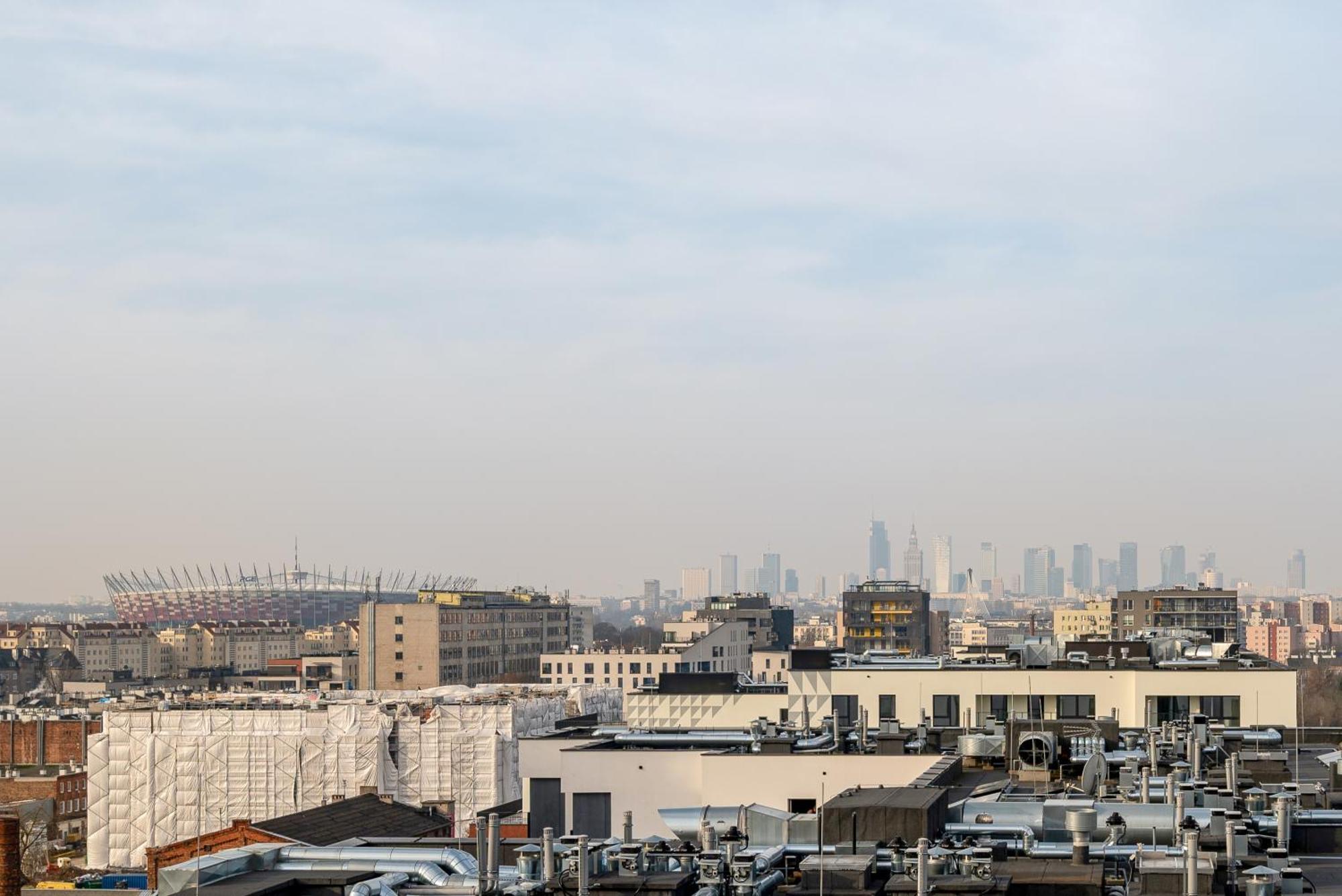 11Th Floor Praga View Apartment Варшава Екстер'єр фото